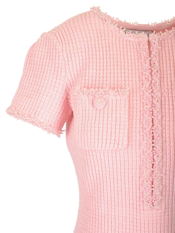 Bouclé Mini Dress - Image 4