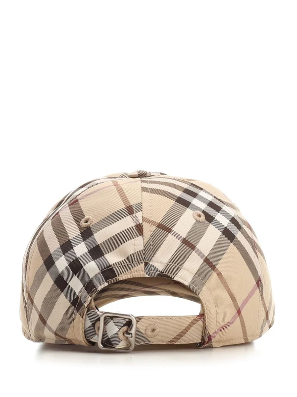 Check Pattern Baseball Cap - Image 3