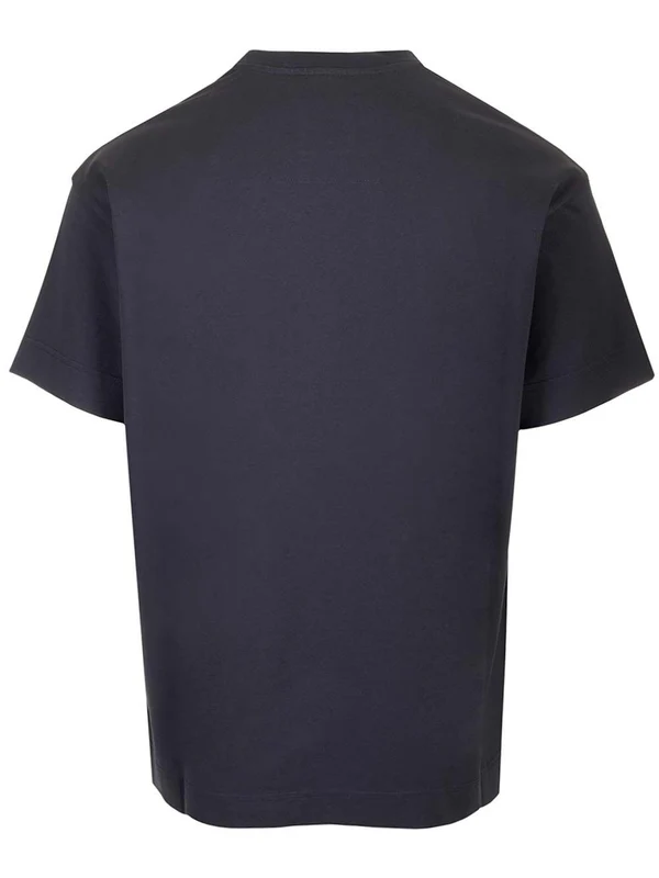 Embroidered Logo Cotton Short-sleeve T-shirt - Image 2