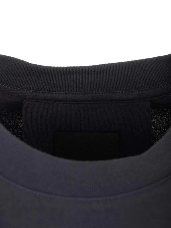 Embroidered Logo Cotton Short-sleeve T-shirt - Image 4