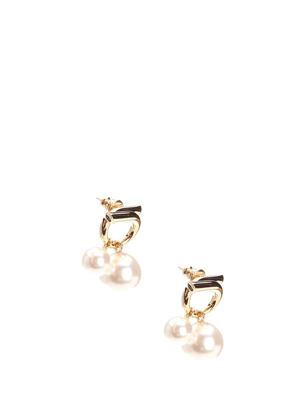 Pearl Embellished Earrings - Image 2