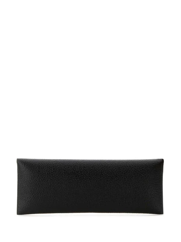 Engraved Logo Leather Clutch - Image 3
