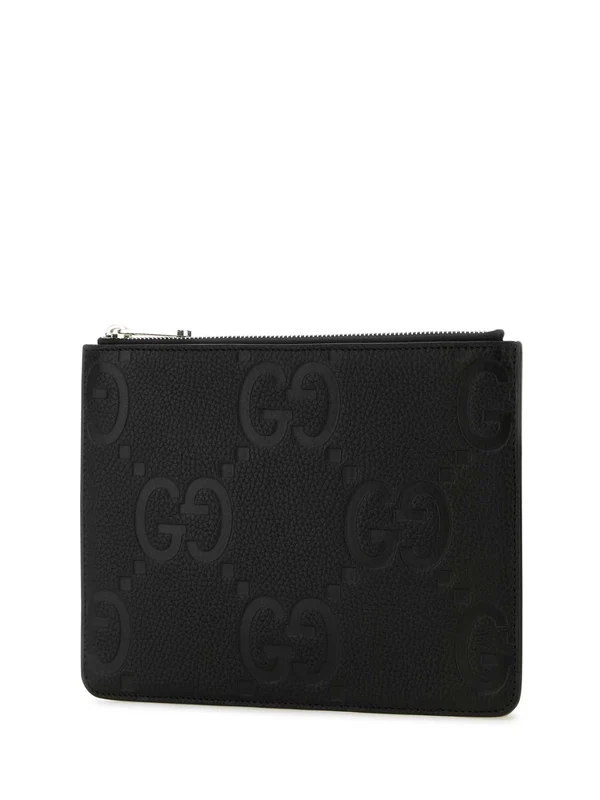Gucci Jumbo Gg Black Clutch Bags - Image 2