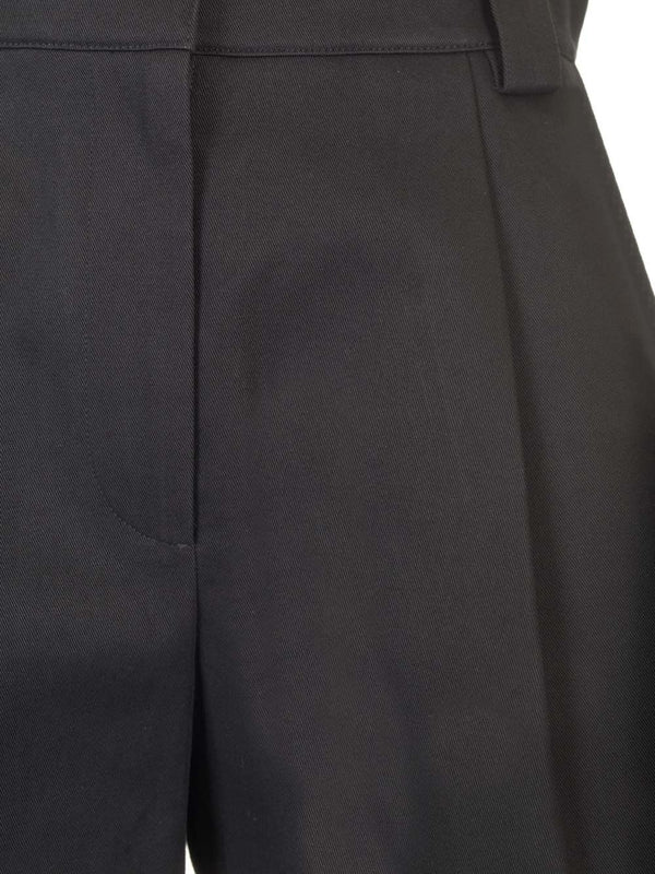 Double Pleats Flare Shorts - Image 4