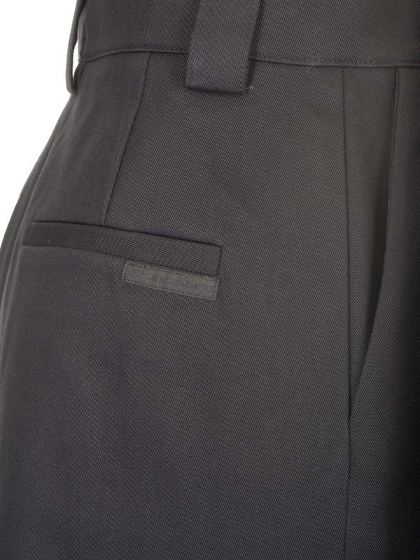 Double Pleats Flare Shorts - Image 5