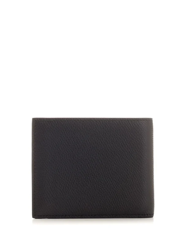 V Logo Grain Leather Wallet - Image 3