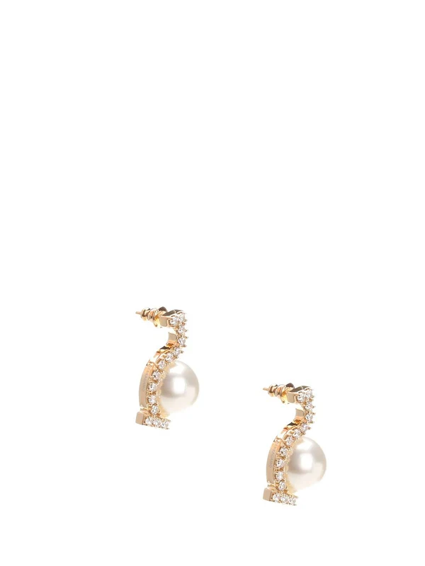 Pearl Embellished Earrings - Image 2