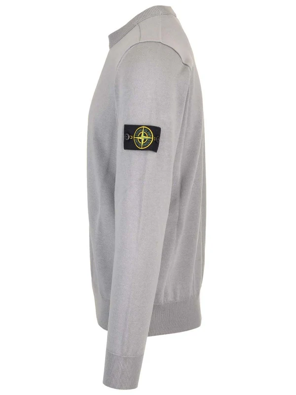 Wappen Patch Cotton Sweater - Image 3