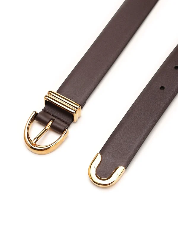 Bambino Buckle Leather Belt - Image 2