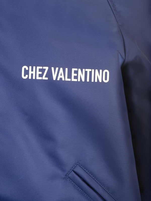 Chez Printed Nylon Bomber - Image 5
