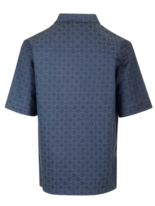 Monogram 72 Glossy Denim Shirt - Image 2