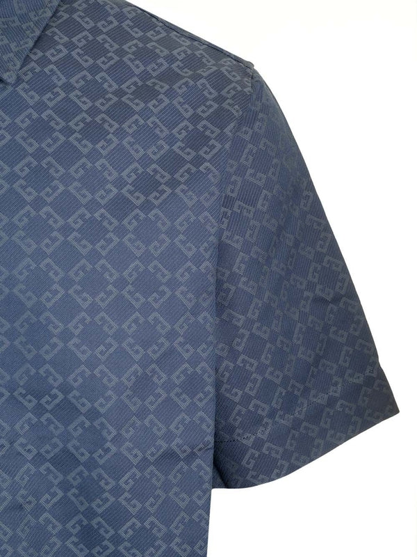 Monogram 72 Glossy Denim Shirt - Image 5