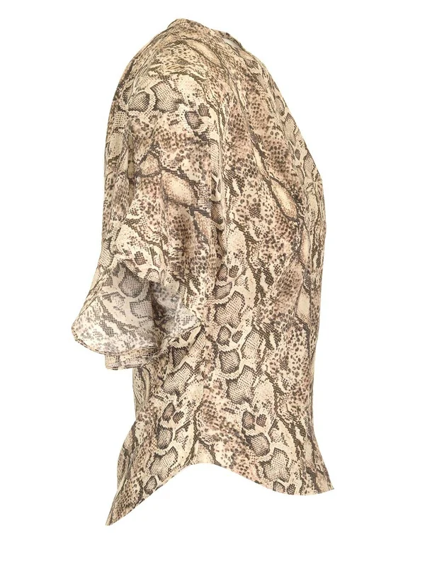 Karlita Silk Blend Top - Image 3