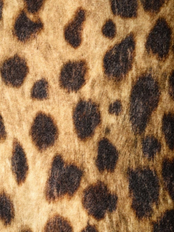 Giaguaro Leopard Wool Coat - Image 12