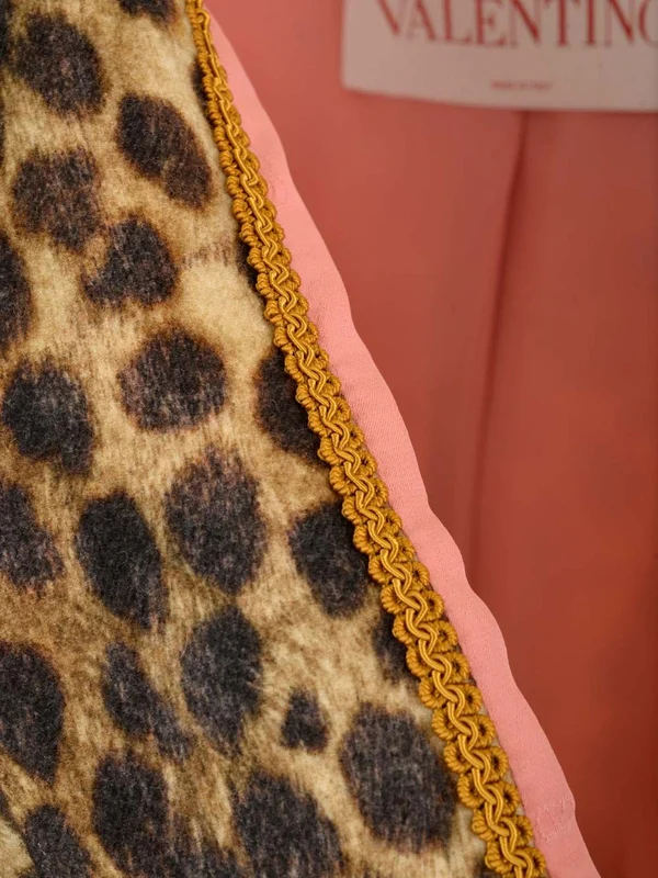 Giaguaro Leopard Wool Coat - Image 13