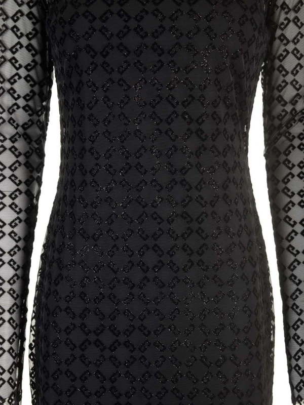 Monogram 72 Tulle Midi Dress - Image 5