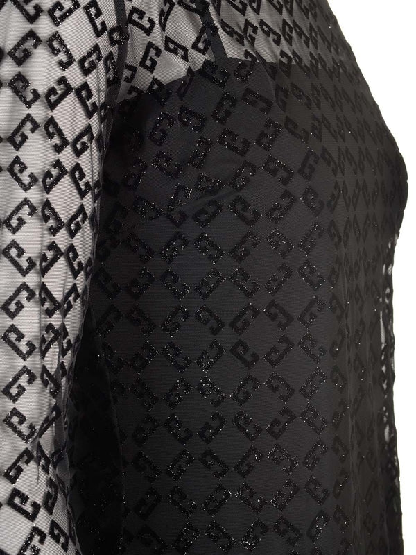 Monogram 72 Tulle Midi Dress - Image 6