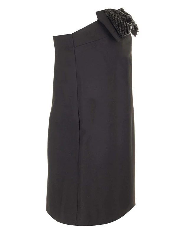 Bow Detail Mini Dress - Image 3
