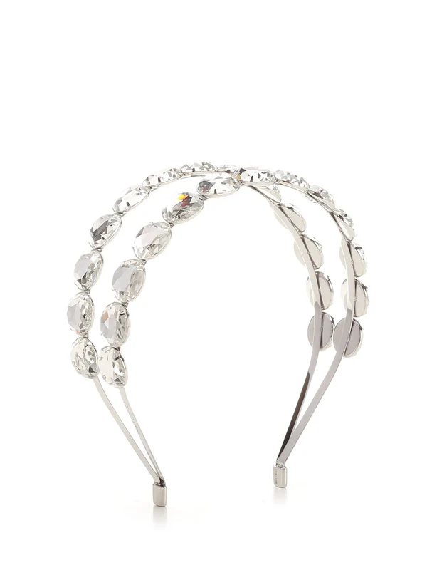 Crystal Embellished Double Headband - Image 3