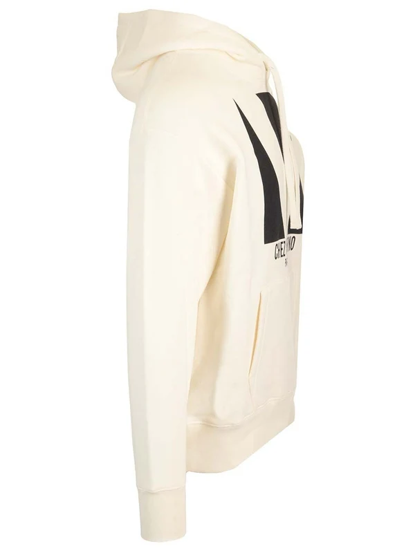 Chez Printed Cotton Hoodie - Image 3