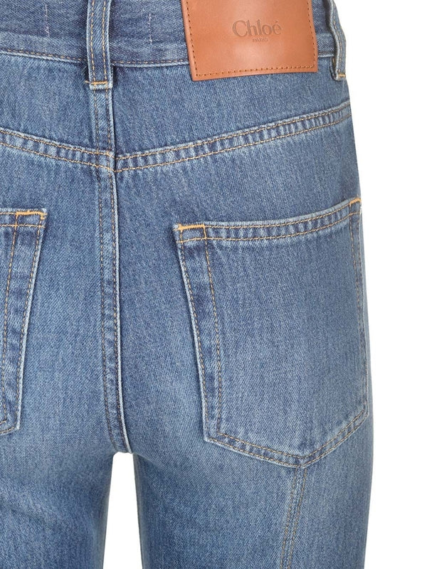 Flare Denim Pants - Image 5
