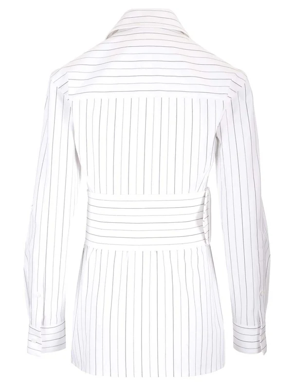 Belted Stripe Shirt - Image 2