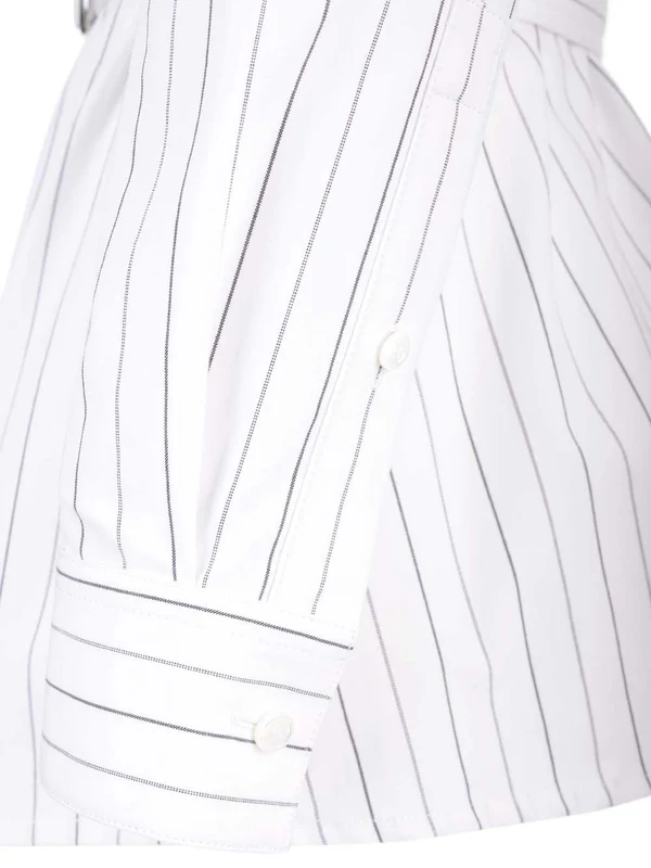 Belted Stripe Shirt - Image 5