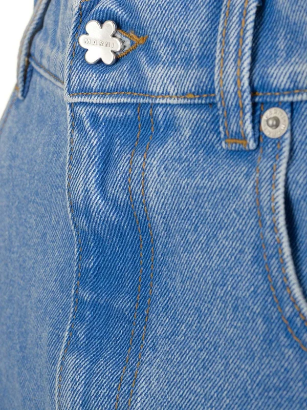 Denim Mini Skirt - Image 5