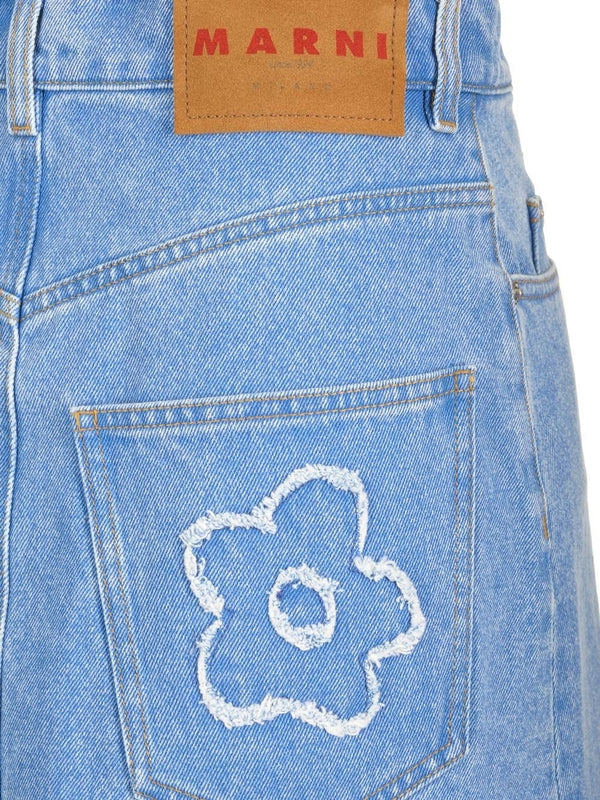 Denim Mini Skirt - Image 6
