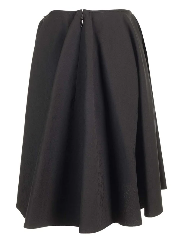 Full Volume Wool Skirt - Image 3