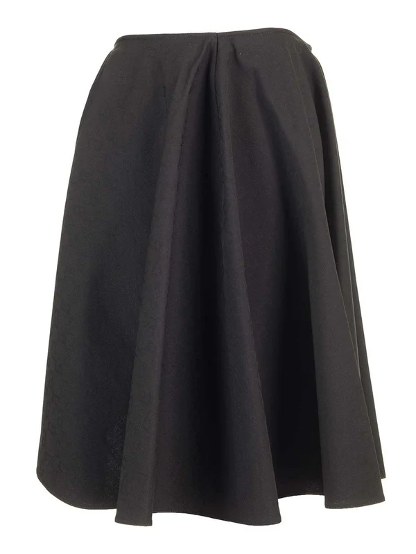Full Volume Wool Skirt - Image 4
