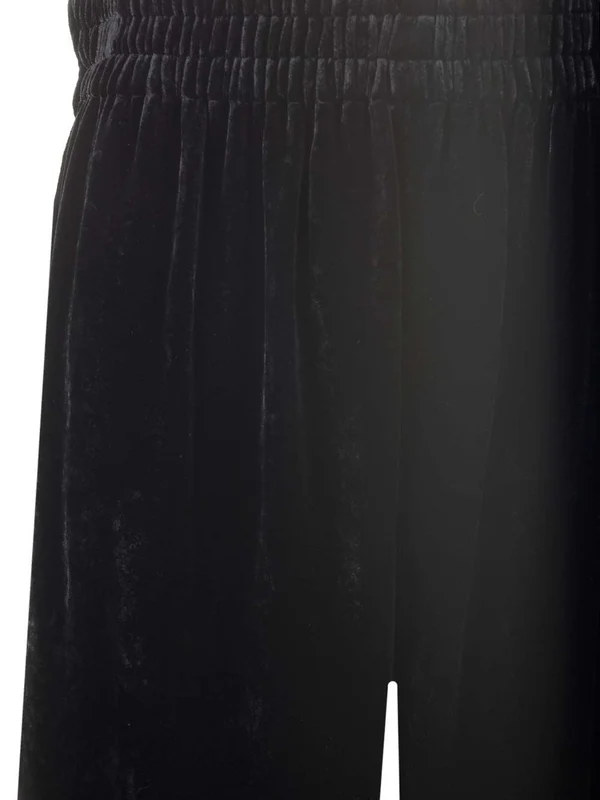Fluid Velvet Bermuda Shorts - Image 5
