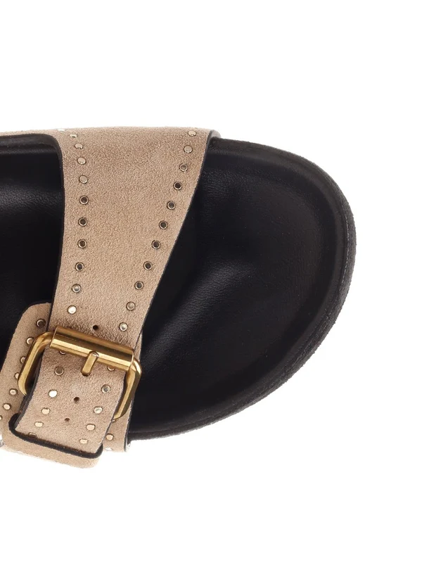 Lennyo Stud Buckle Sandals - Image 4
