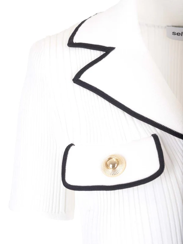 Ribbed Viscose Mini Dress - Image 5