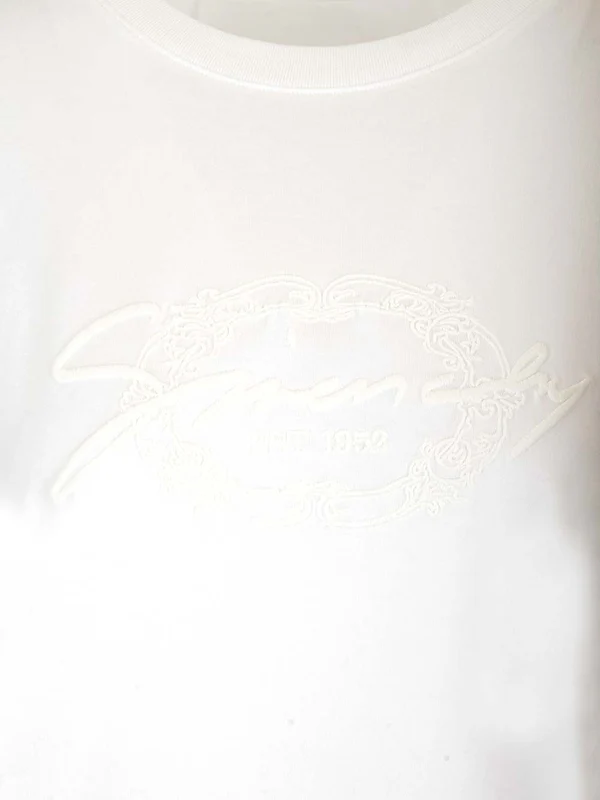 Embroidery Logo Cotton Short Sleeve T-shirt - Image 3