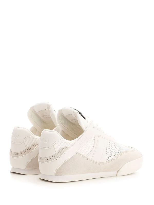 KICK Mesh Leather Low-Top Sneakers - Image 3