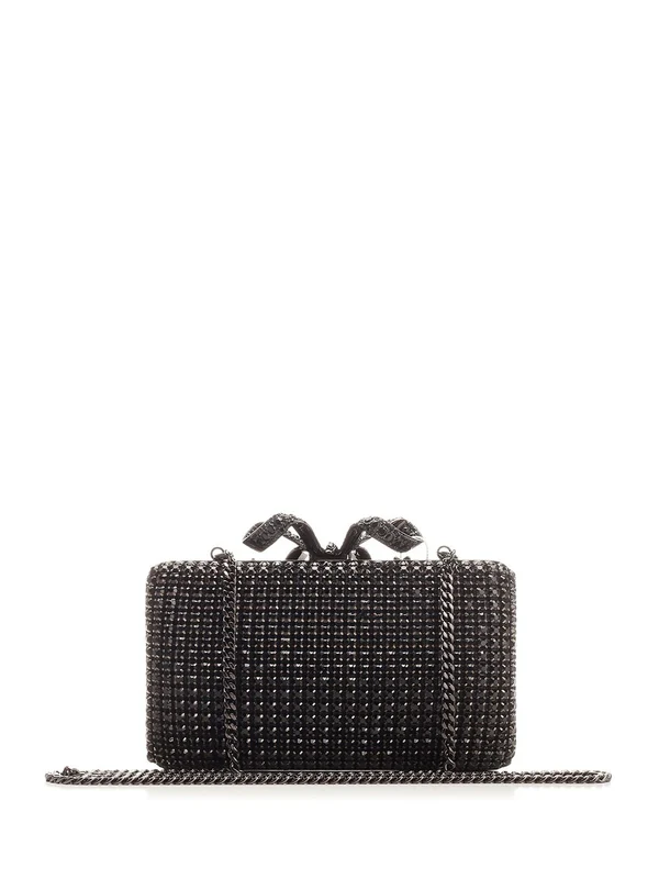 Crystal Embellished Clutch Bag - Image 3