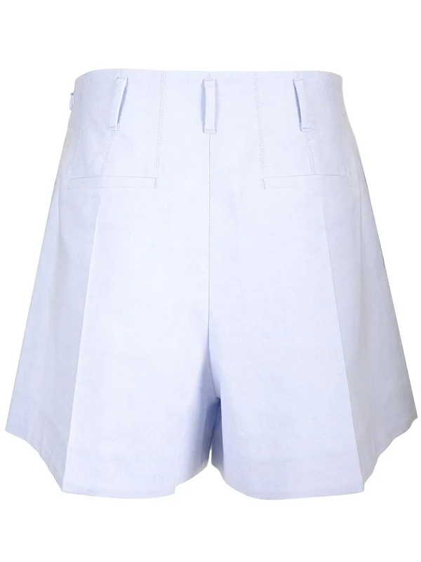 High Waist Cotton Shorts - Image 2