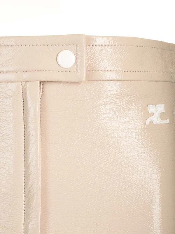 Reedition Vinyl Mini Skirt - Image 4