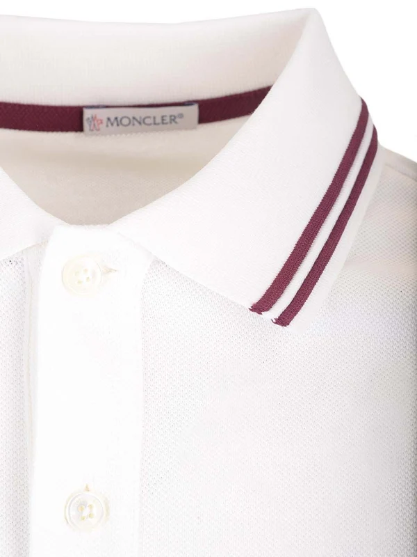 Logo Patch Cotton Polo Shirt - Image 3