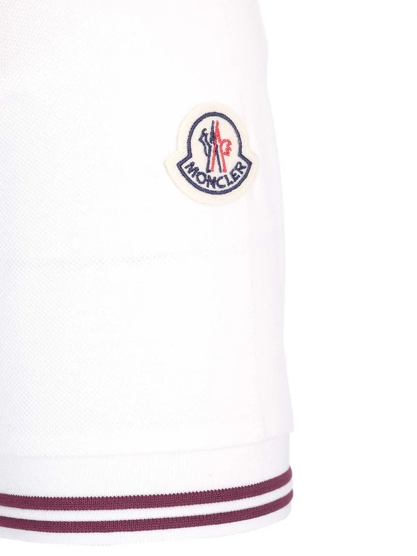 Logo Patch Cotton Polo Shirt - Image 4