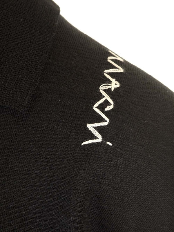 Wool Silk Polo Shirt - Image 5