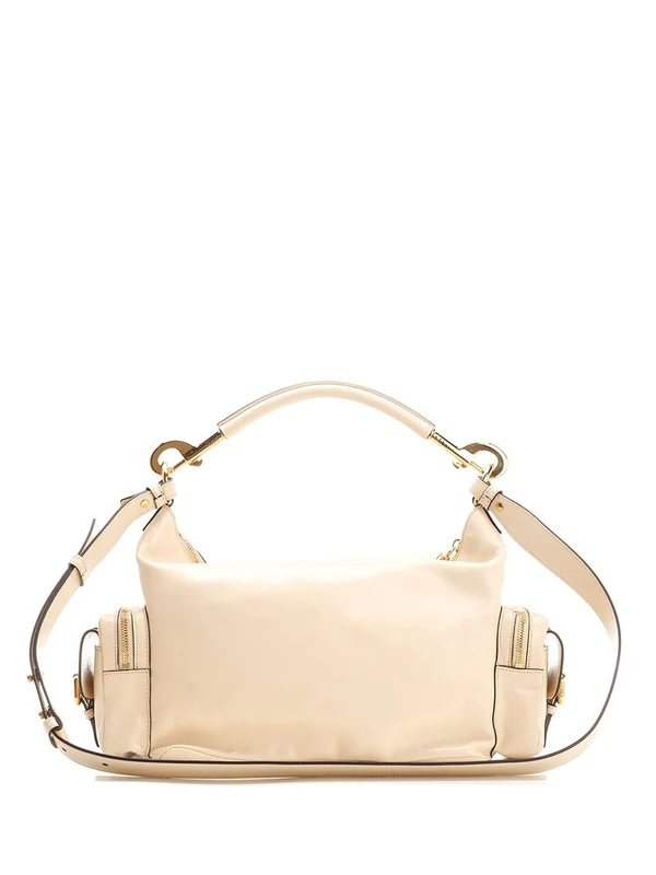 Camera Leather Tote Bag - Image 3