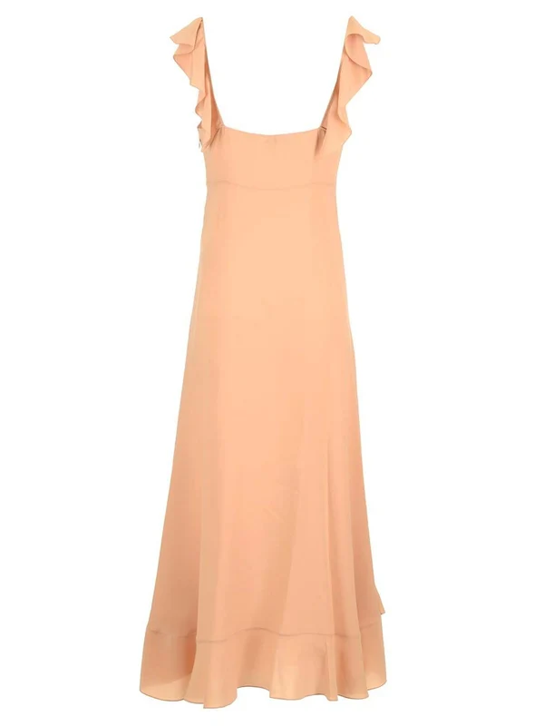 Crepe Silk Long Dress - Image 2