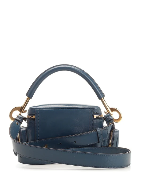 Camera Mini Leather Tote Bag - Image 3