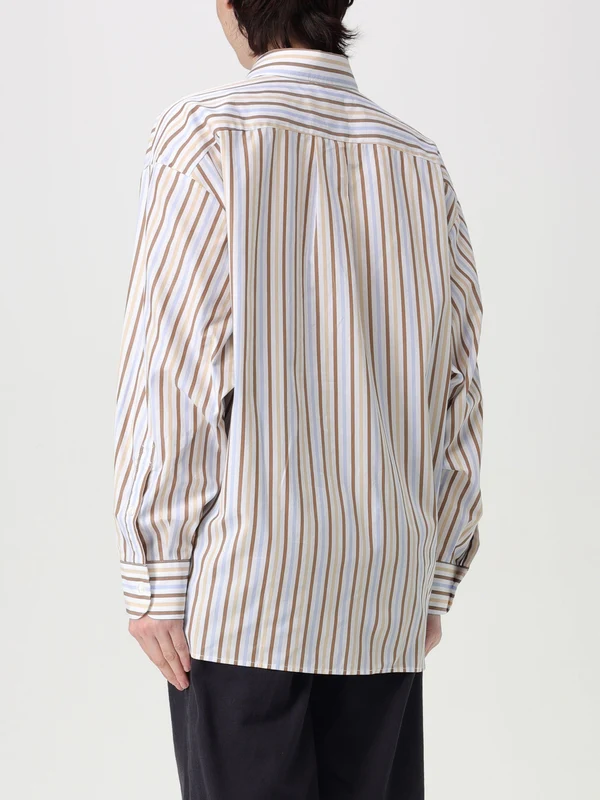 Pinstripe Pocket Button-up Shirt - Image 3