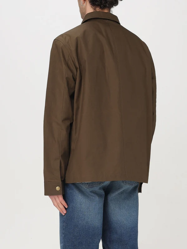 Pocket Detail Collar Button-up Jacket - Image 3