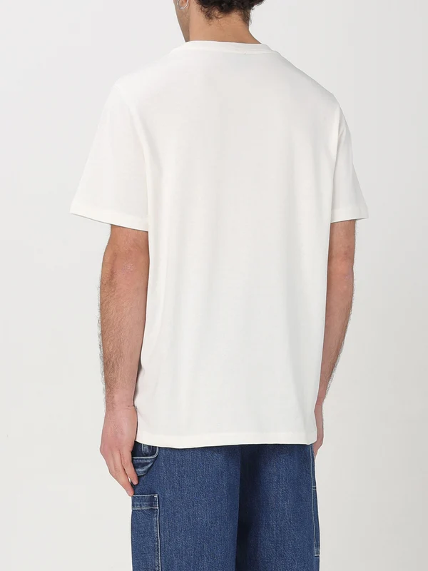 Chest Logo Cotton Short Sleeve T-shirt - Image 2