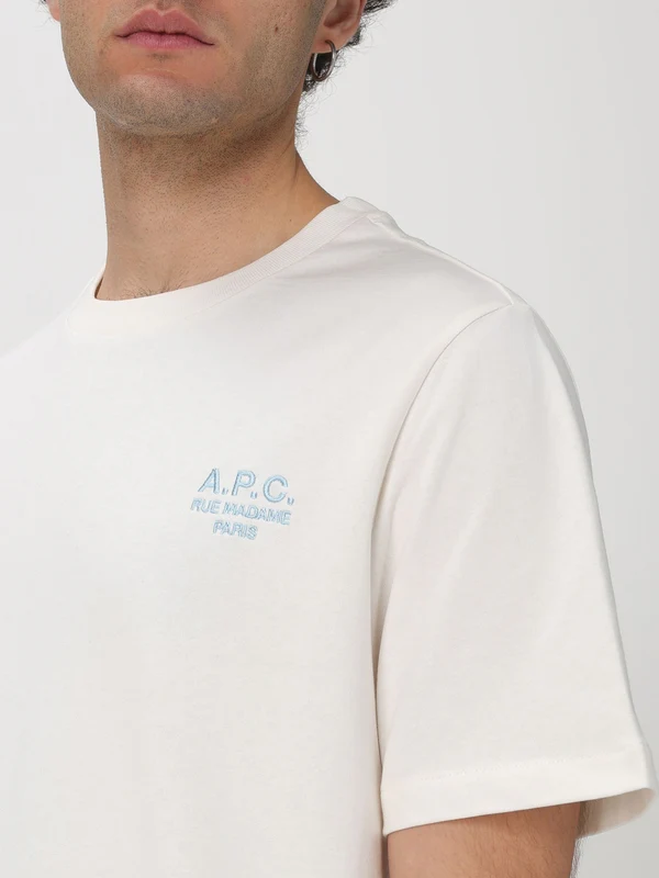 Chest Logo Cotton Short Sleeve T-shirt - Image 3
