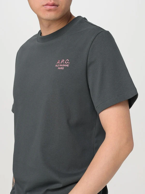 Chest Logo Cotton Short Sleeve T-shirt - Image 4
